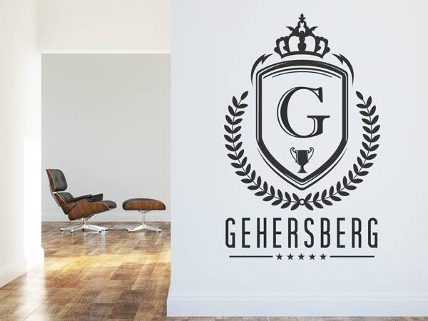 Wandtattoo Gehersberg Wappen