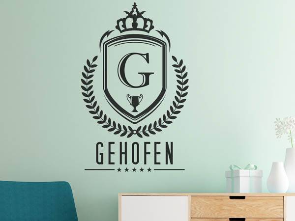 Wandtattoo Gehofen Wappen