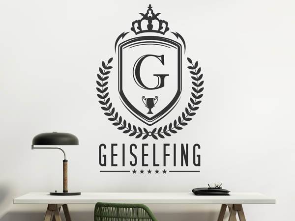 Wandtattoo Geiselfing Wappen