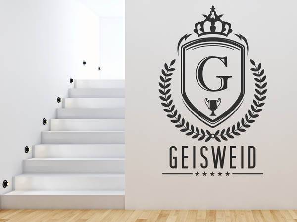 Wandtattoo Geisweid Wappen