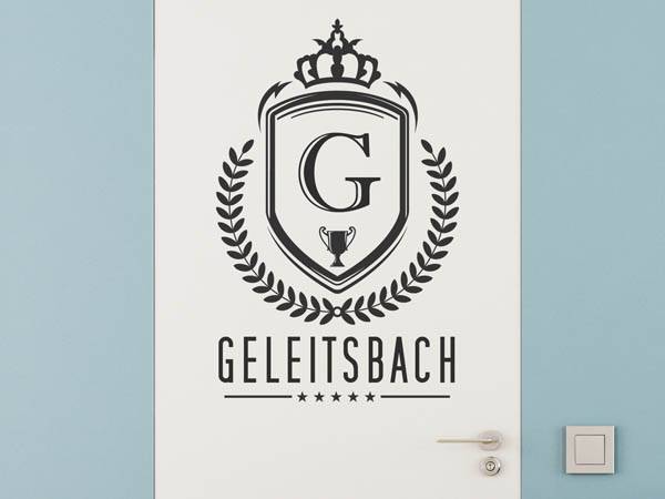 Wandtattoo Geleitsbach Wappen