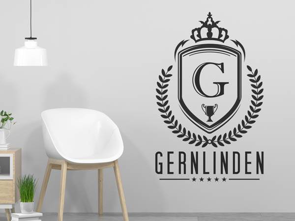 Wandtattoo Gernlinden Wappen