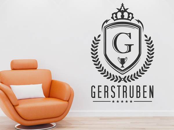 Wandtattoo Gerstruben Wappen
