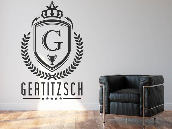 Wandtattoo Gertitzsch Wappen