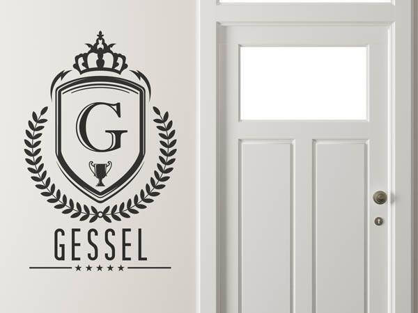 Wandtattoo Gessel Wappen