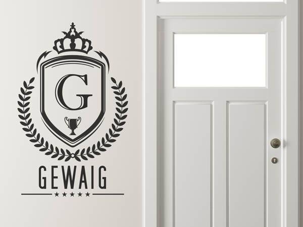 Wandtattoo Gewaig Wappen