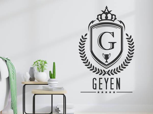 Wandtattoo Geyen Wappen