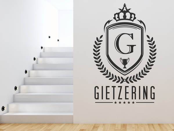 Wandtattoo Gietzering Wappen