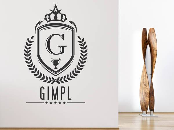Wandtattoo Gimpl Wappen