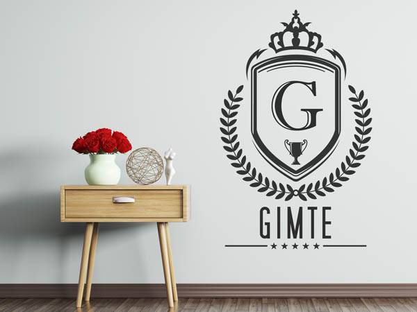 Wandtattoo Gimte Wappen