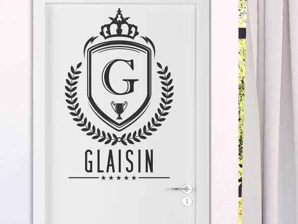 Wandtattoo Glaisin Wappen