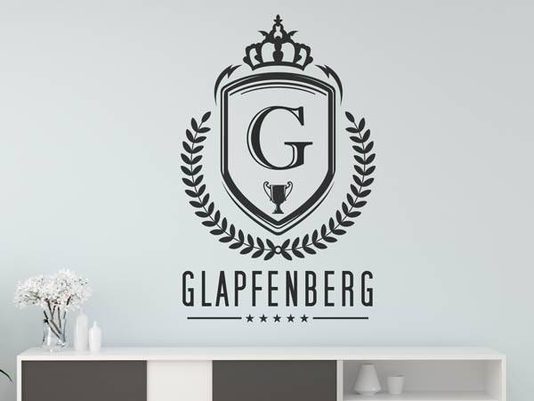 Wandtattoo Glapfenberg Wappen