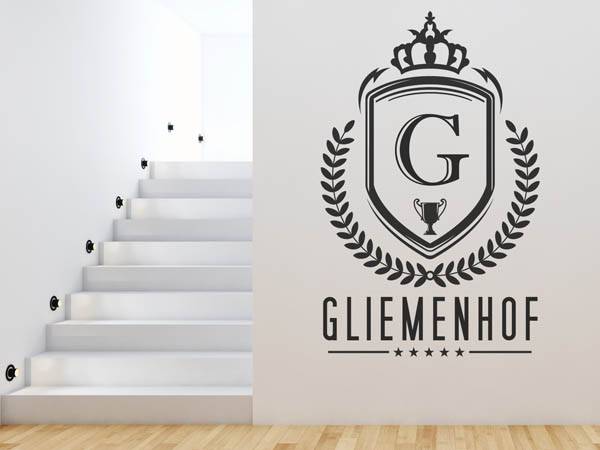 Wandtattoo Gliemenhof Wappen