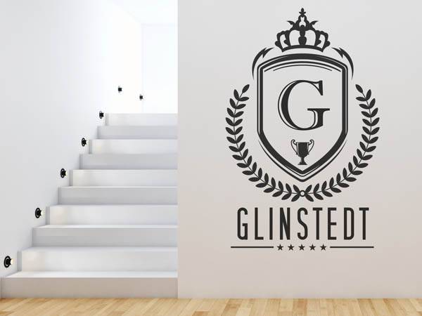 Wandtattoo Glinstedt Wappen