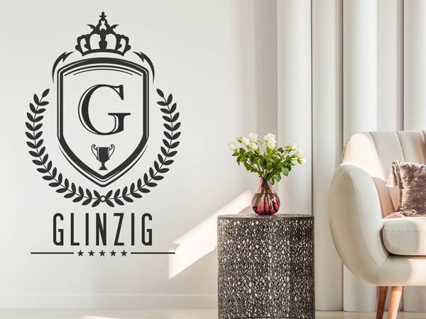 Wandtattoo Glinzig Wappen