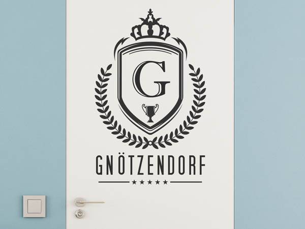 Wandtattoo Gnötzendorf Wappen