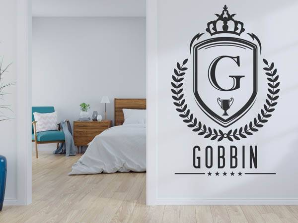 Wandtattoo Gobbin Wappen