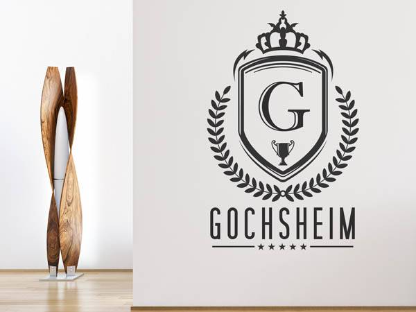 Wandtattoo Gochsheim Wappen
