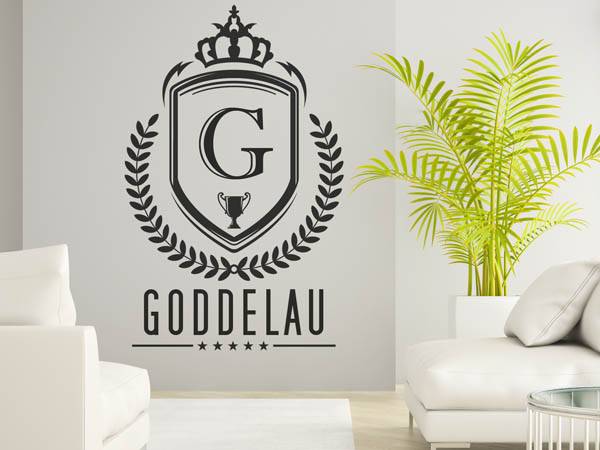 Wandtattoo Goddelau Wappen