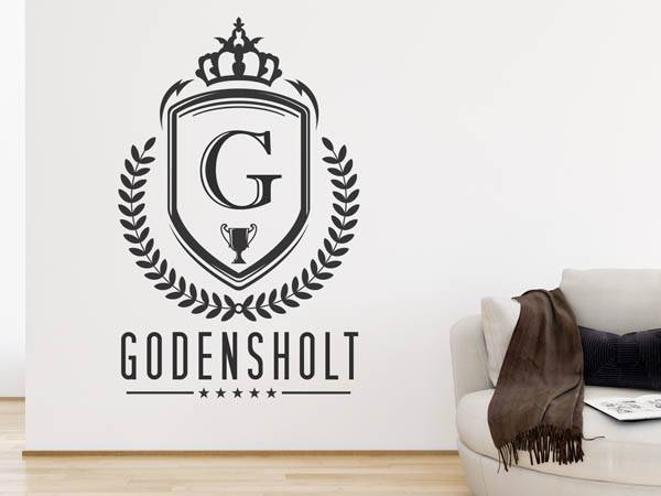 Wandtattoo Godensholt Wappen