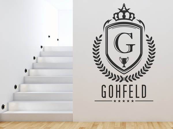 Wandtattoo Gohfeld Wappen