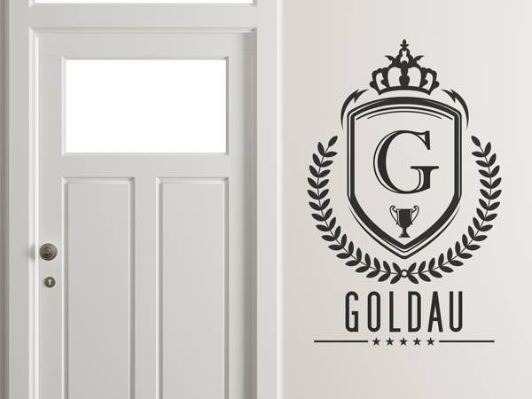 Wandtattoo Goldau Wappen
