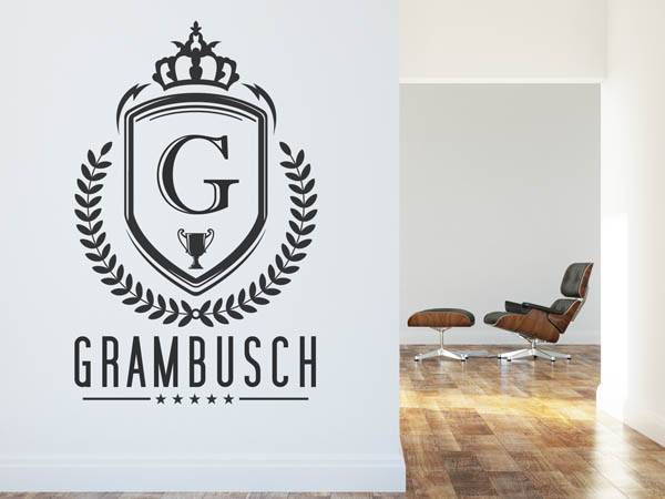 Wandtattoo Grambusch Wappen