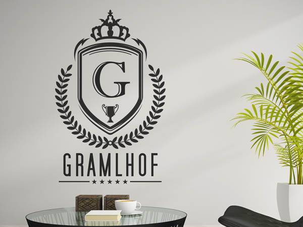 Wandtattoo Gramlhof Wappen