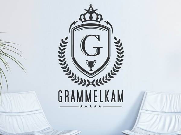 Wandtattoo Grammelkam Wappen