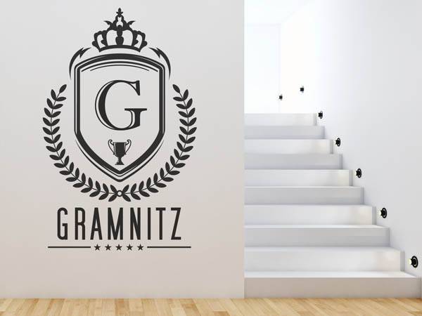 Wandtattoo Gramnitz Wappen