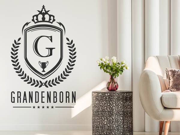 Wandtattoo Grandenborn Wappen