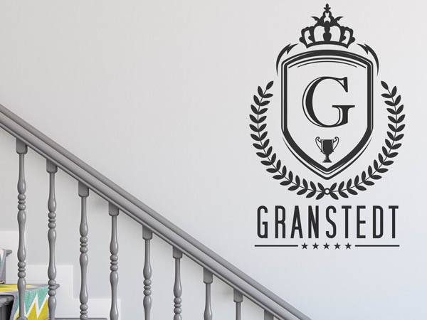 Wandtattoo Granstedt Wappen
