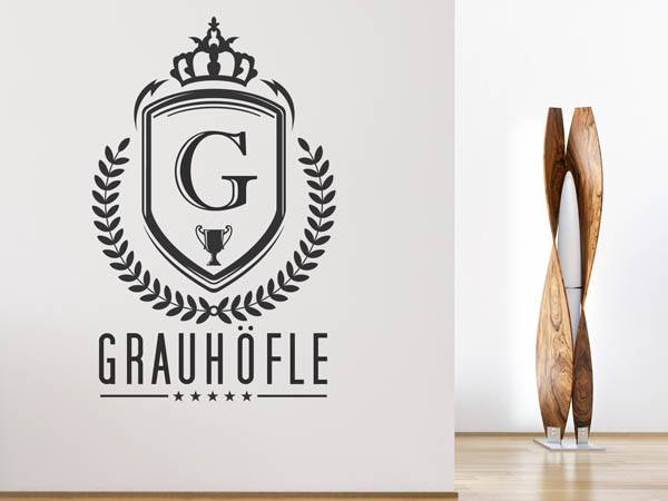 Wandtattoo Grauhöfle Wappen
