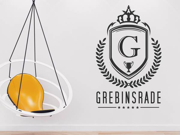 Wandtattoo Grebinsrade Wappen