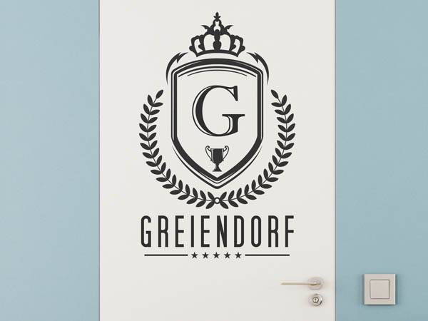 Wandtattoo Greiendorf Wappen