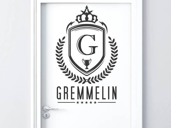 Wandtattoo Gremmelin Wappen