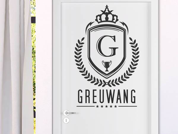 Wandtattoo Greuwang Wappen
