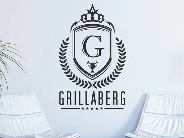 Wandtattoo Grillaberg Wappen
