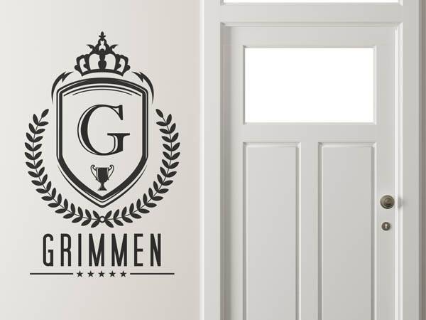 Wandtattoo Grimmen Wappen