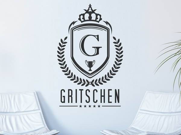 Wandtattoo Gritschen Wappen