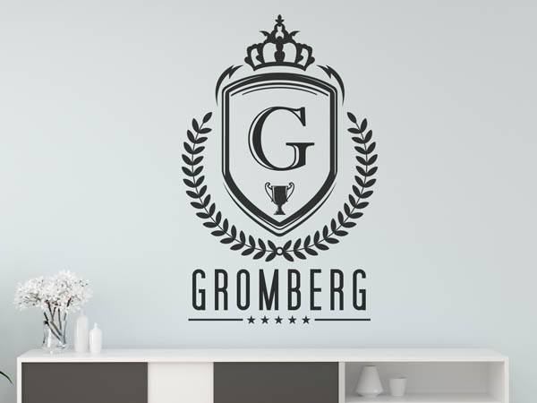 Wandtattoo Gromberg Wappen