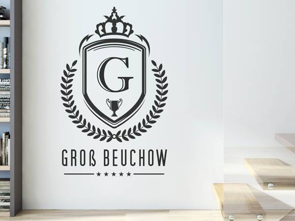 Wandtattoo Groß Beuchow Wappen