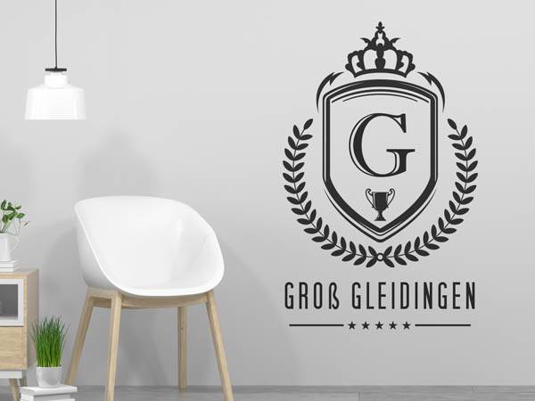 Wandtattoo Groß Gleidingen Wappen