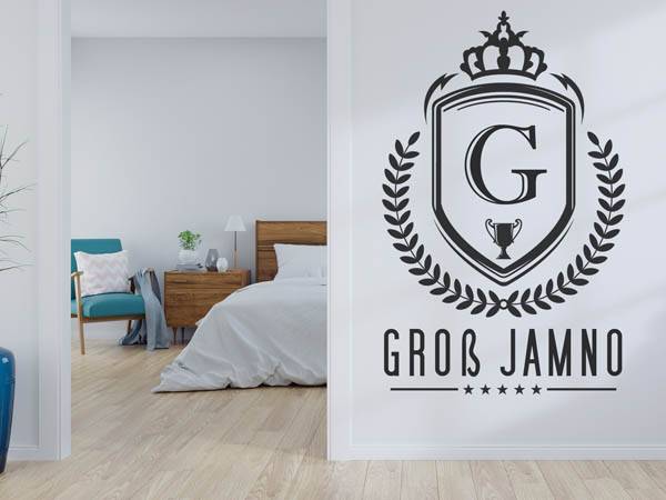 Wandtattoo Groß Jamno Wappen