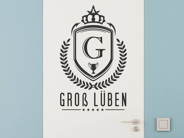 Wandtattoo Groß Lüben Wappen