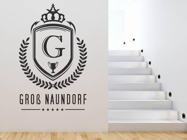 Wandtattoo Groß Naundorf Wappen