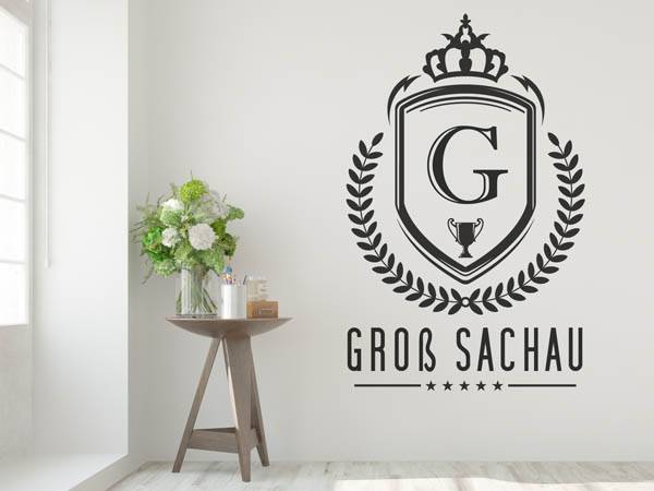 Wandtattoo Groß Sachau Wappen