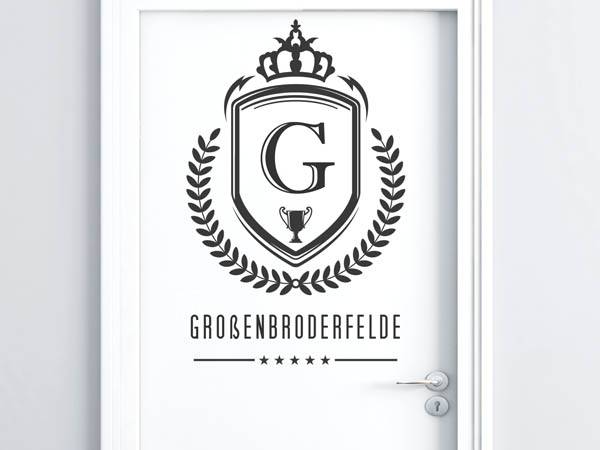 Wandtattoo Großenbroderfelde Wappen