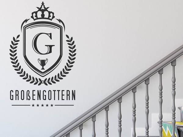 Wandtattoo Großengottern Wappen