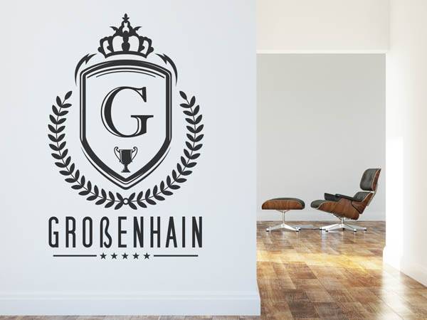 Wandtattoo Großenhain Wappen